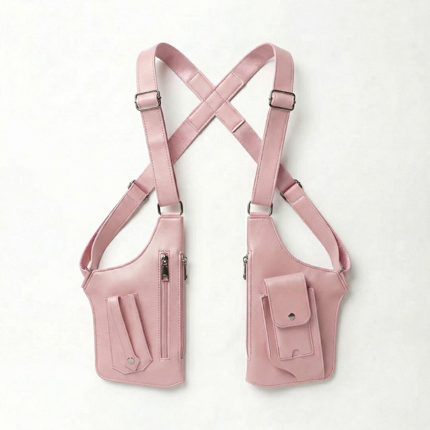 Premium Leather Adjustable Underarm Shoulder Bag for Men & Women