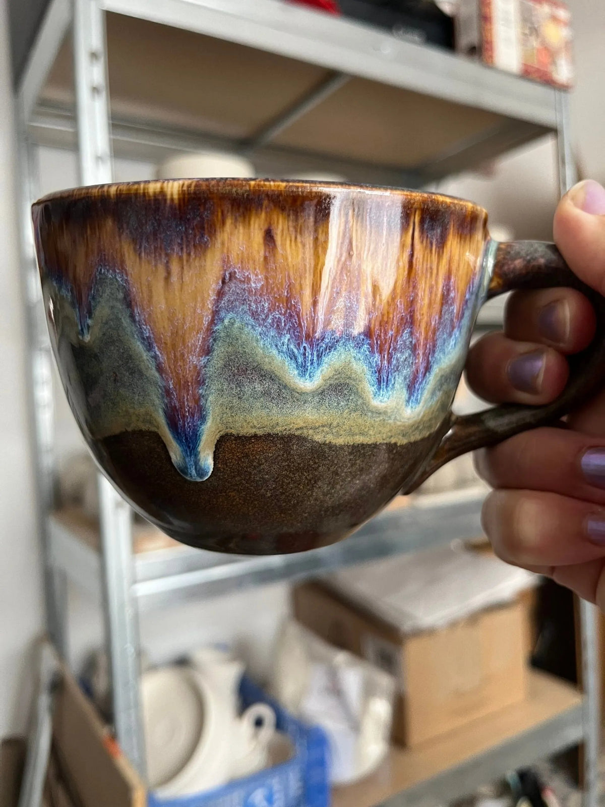 Jumbo Lightning Sweary Mug
