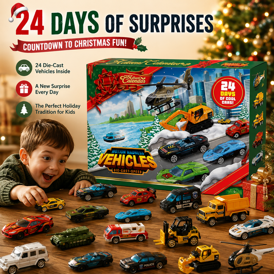 🔥 2026 Christmas Car Advent Calendar – 24 Surprises Before Christmas