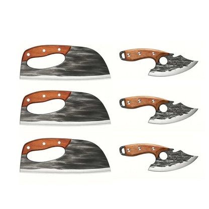 Hand-Forged Kitchen Knife