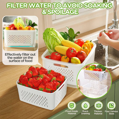 🔥🔥Hot Sale 🍓 Refrigerator Food Storage Containers – Keep Fruits Fresh