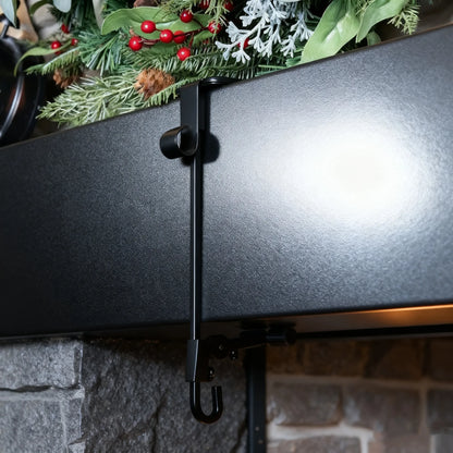 Fireplace Stocking and Garland Hanger