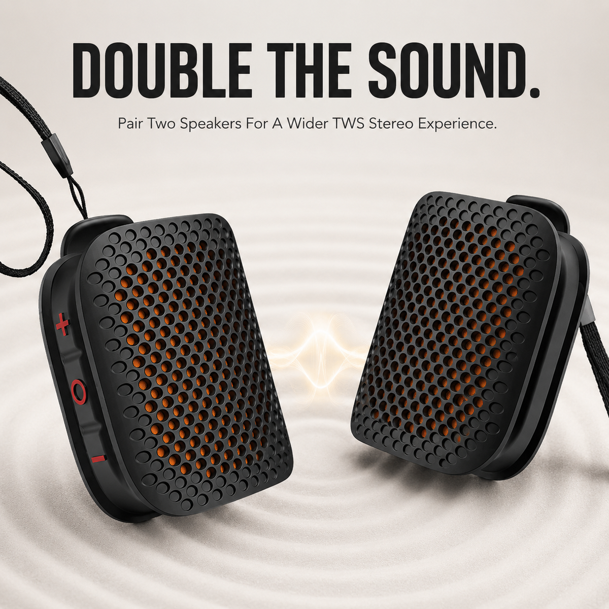 🔊🔥🔊 2026 New Magnetic Clip-On Bluetooth Speaker | IPX7 Waterproof, TWS Stereo & Ultra-Light Wearable Design