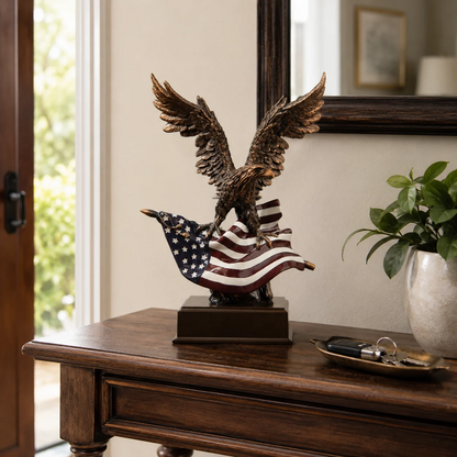 100% Handmade American Valor Eagle(𝐃𝐚𝐧𝐢𝐞𝐥 𝐁𝐫𝐨𝐨𝐤𝐬 𝐇𝐚𝐧𝐝𝐦𝐚𝐝𝐞®)