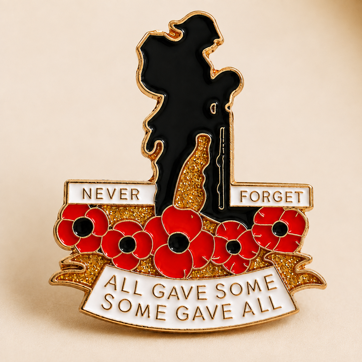 🌺 Red Poppy 111th Anniversary Remembrance Brooch