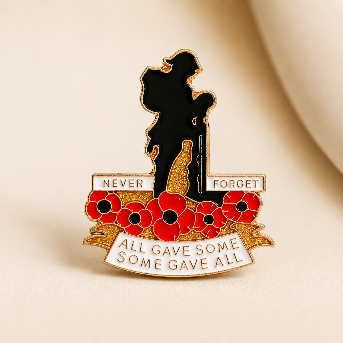 🌺 Red Poppy 111th Anniversary Remembrance Brooch