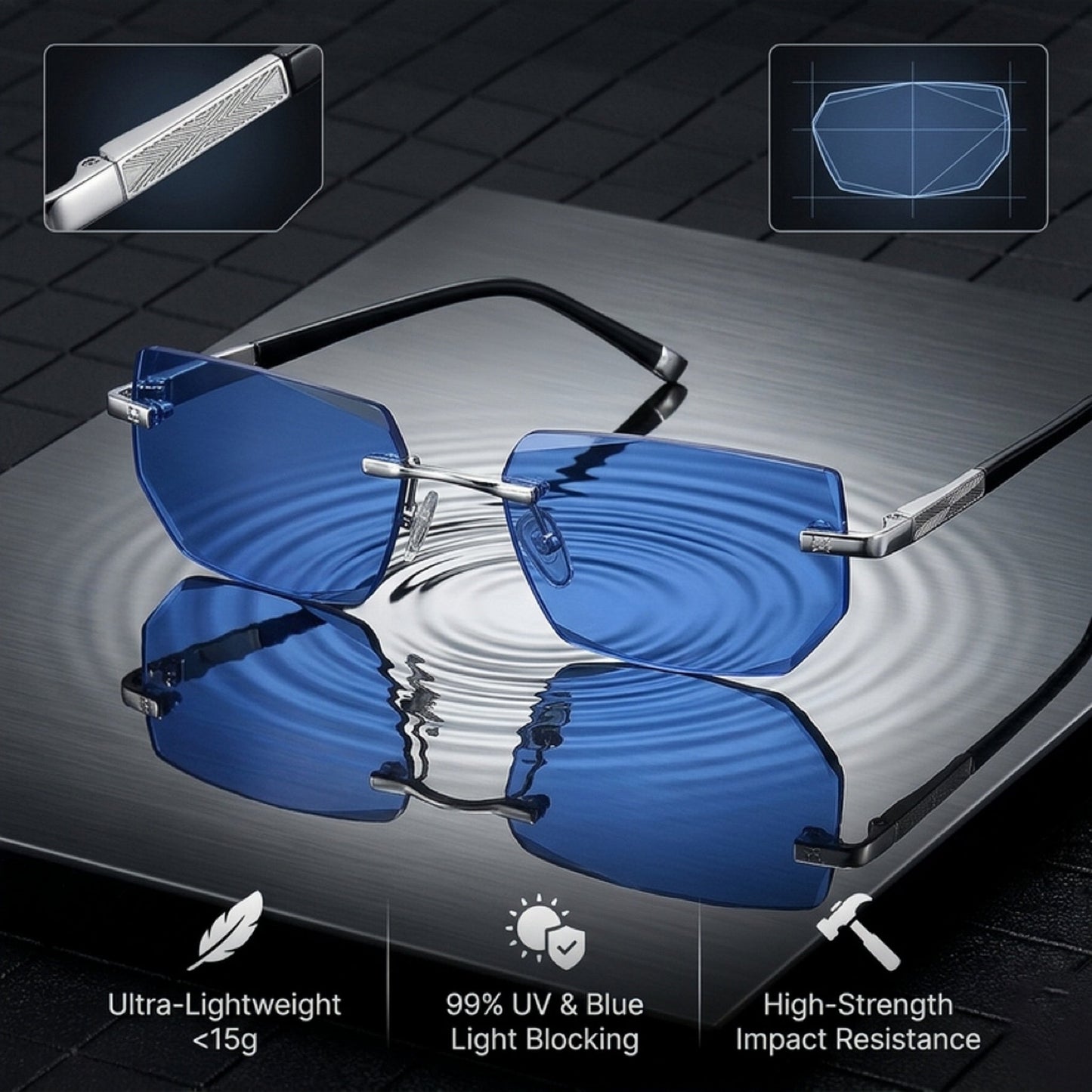 Smart Auto-Focus Reading Glasses | Crystal Clear Vision for Seniors 👓