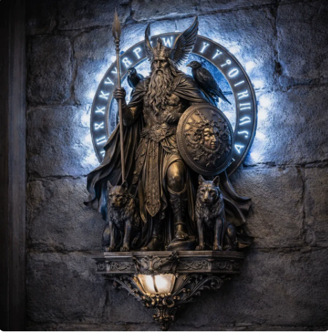🕊️St. Michael Guardian Angel Wall Light✨