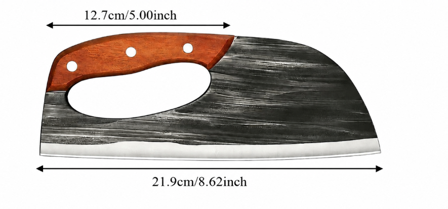 Hand-Forged Kitchen Knife