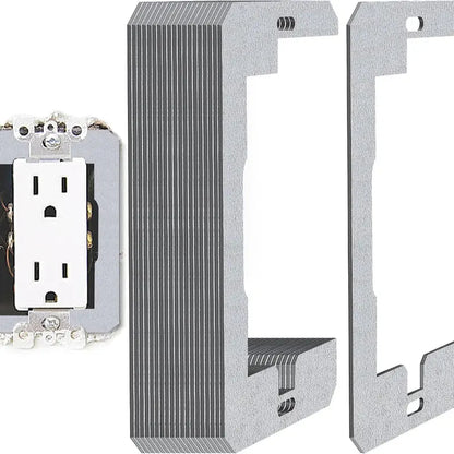 🔌 Outlet Leveling Spacers | Fix Loose & Recessed Outlets For A Flush Finish🔧