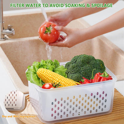 🔥🔥Hot Sale 🍓 Refrigerator Food Storage Containers – Keep Fruits Fresh