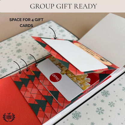 ⏰LAST DAY 50% OFF - 🎅✨Handmade Waterfall Christmas Gift Card Booklet♻️Free PDF Included!