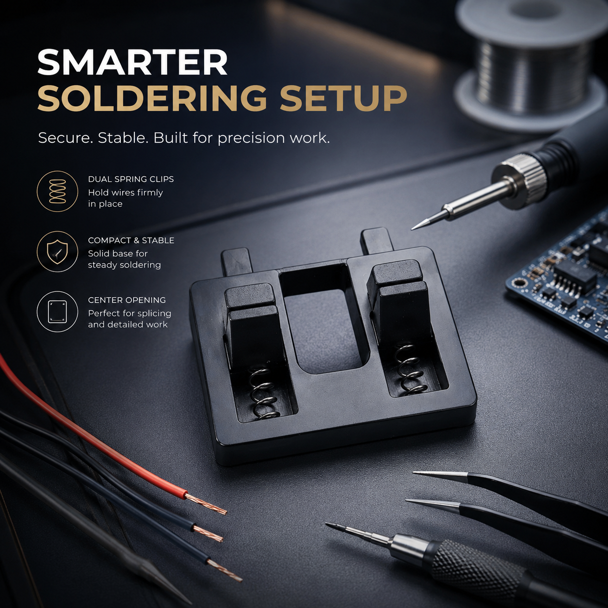 Electronic Wire Soldering Fixing Holder