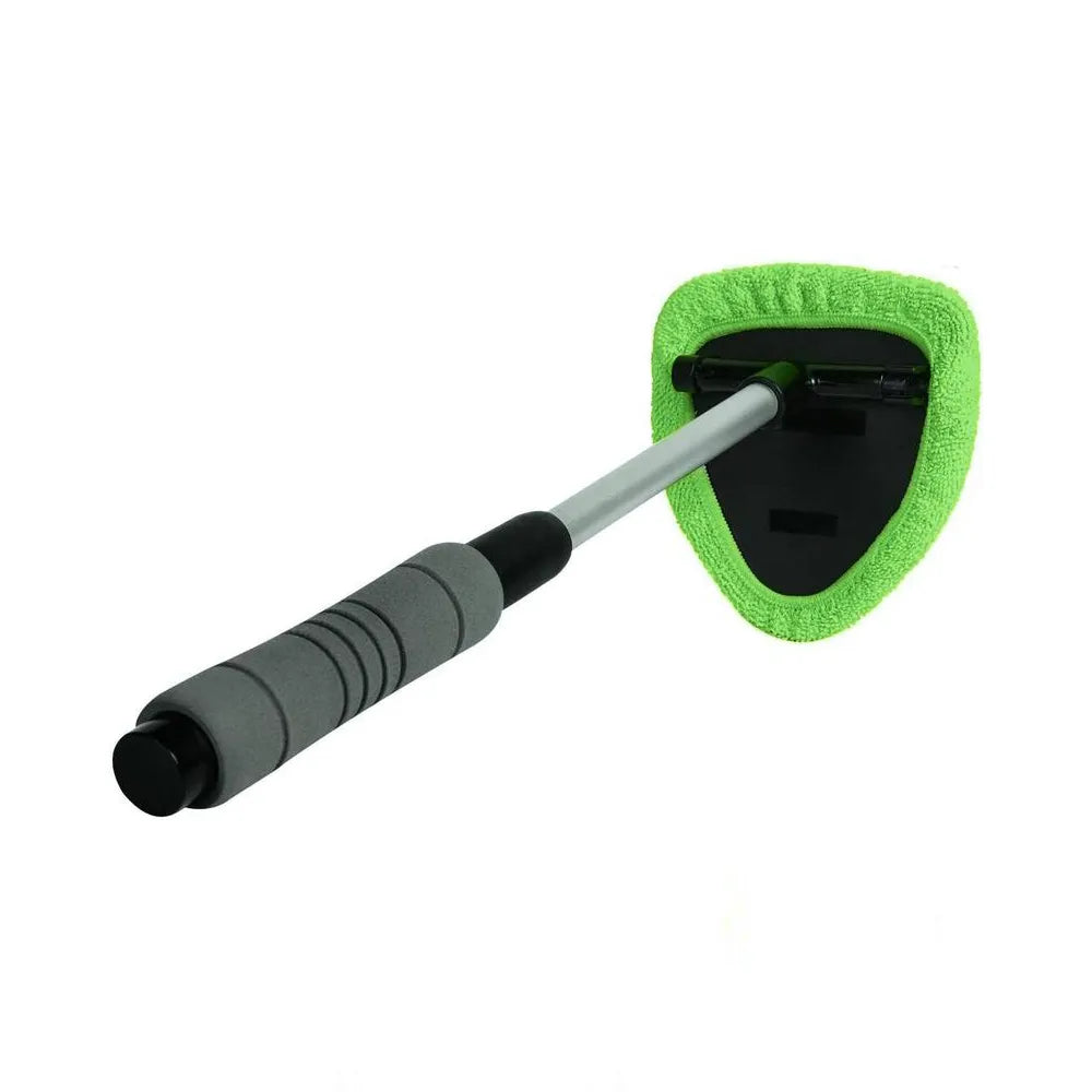 💥 💥 🔥 Windshield Cleaning Tool, Microfiber Car Window Cleaner with  Extendable Handle