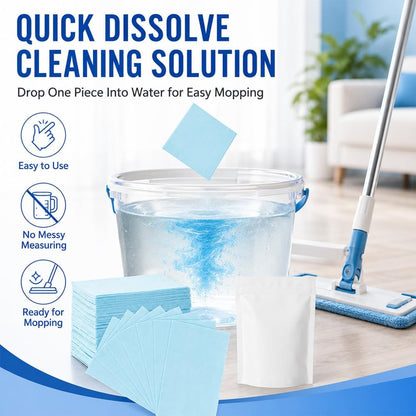 Powerful Floor Cleaning Without The Heavy Bottles♻️60-Pieces