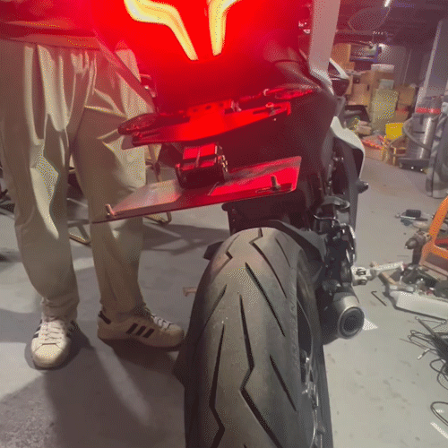 🏍️Electric Motorcycle License Plate Holder