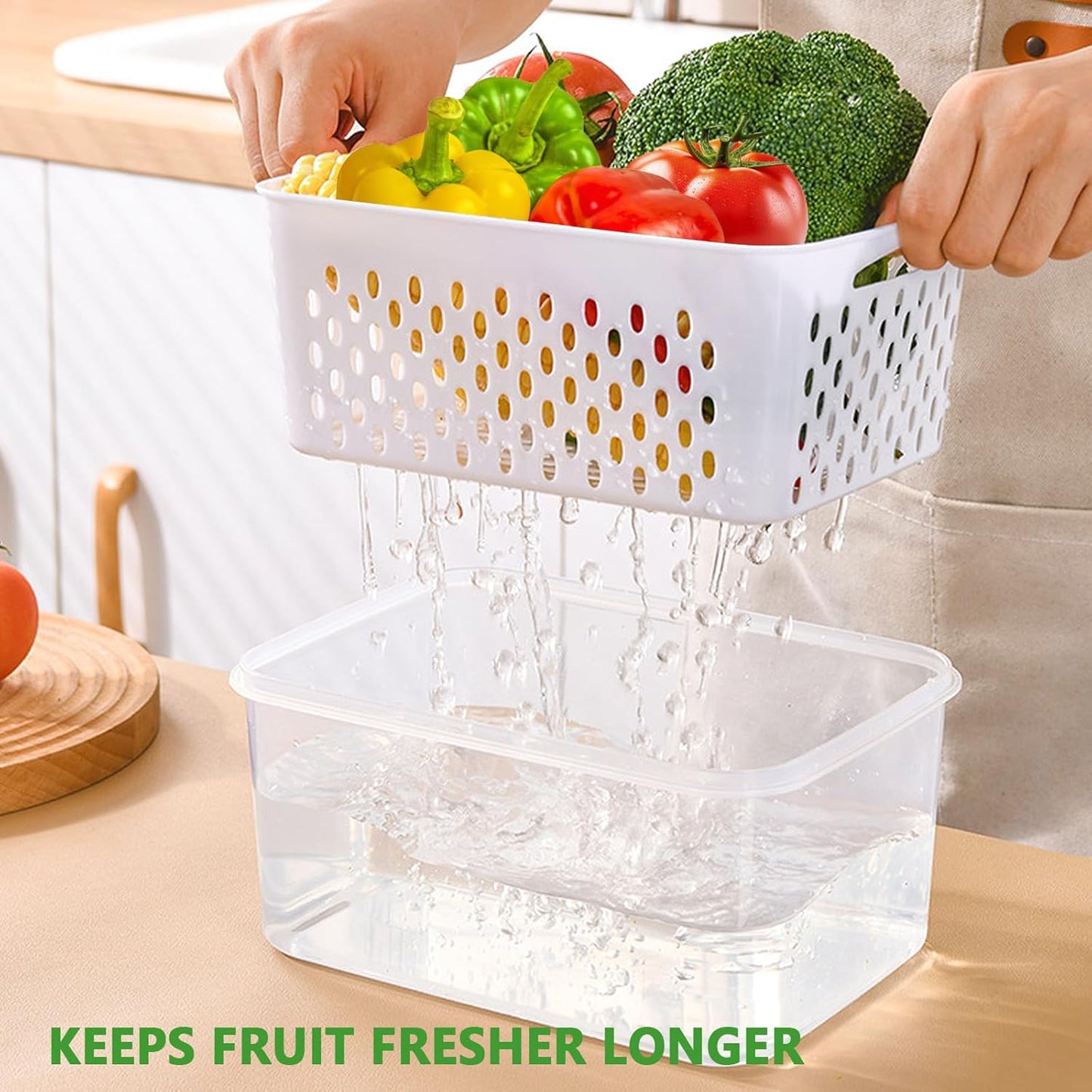 🔥🔥Hot Sale 🍓 Refrigerator Food Storage Containers – Keep Fruits Fresh