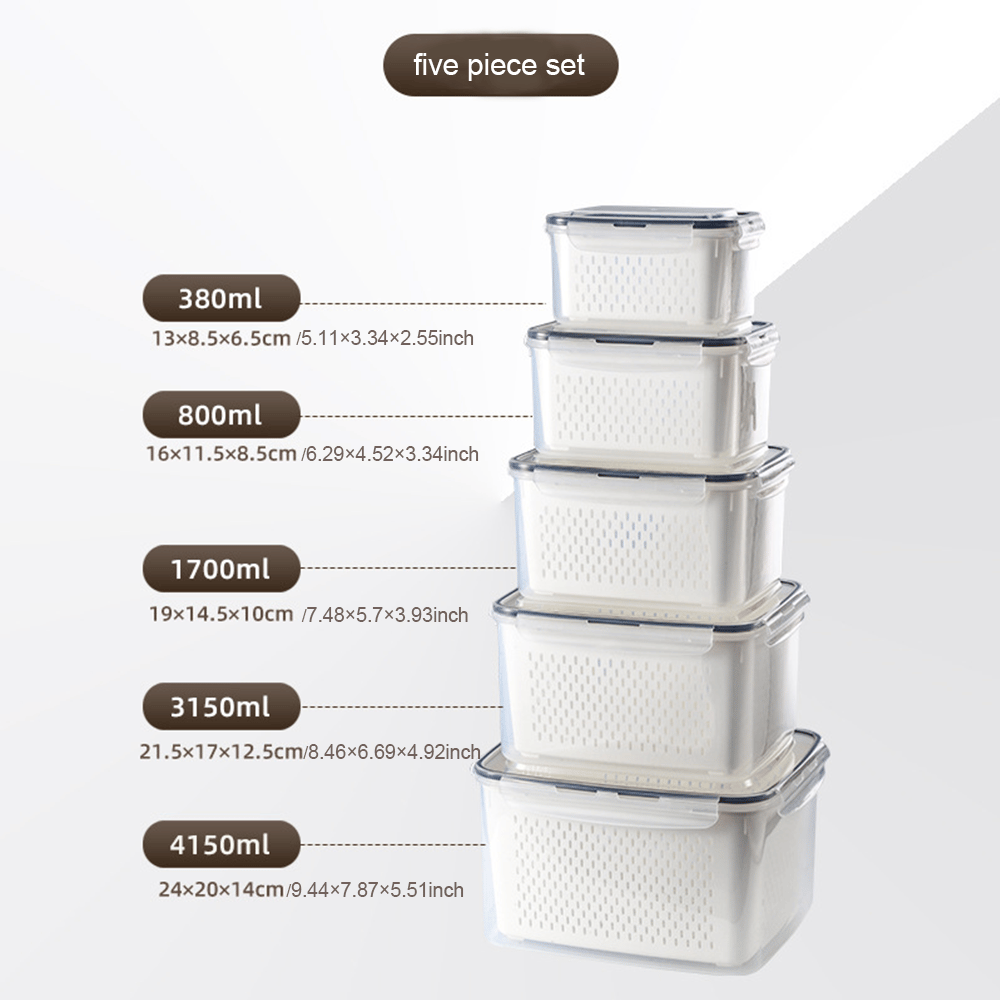 🔥🔥Hot Sale 🍓 Refrigerator Food Storage Containers – Keep Fruits Fresh