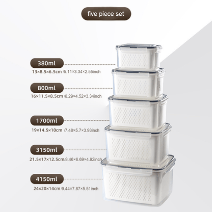 🔥🔥Hot Sale 🍓 Refrigerator Food Storage Containers – Keep Fruits Fresh