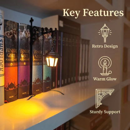 🔥Last Day 50% OFF-📚Library Lantern-Decorative Bookshelf Lighting