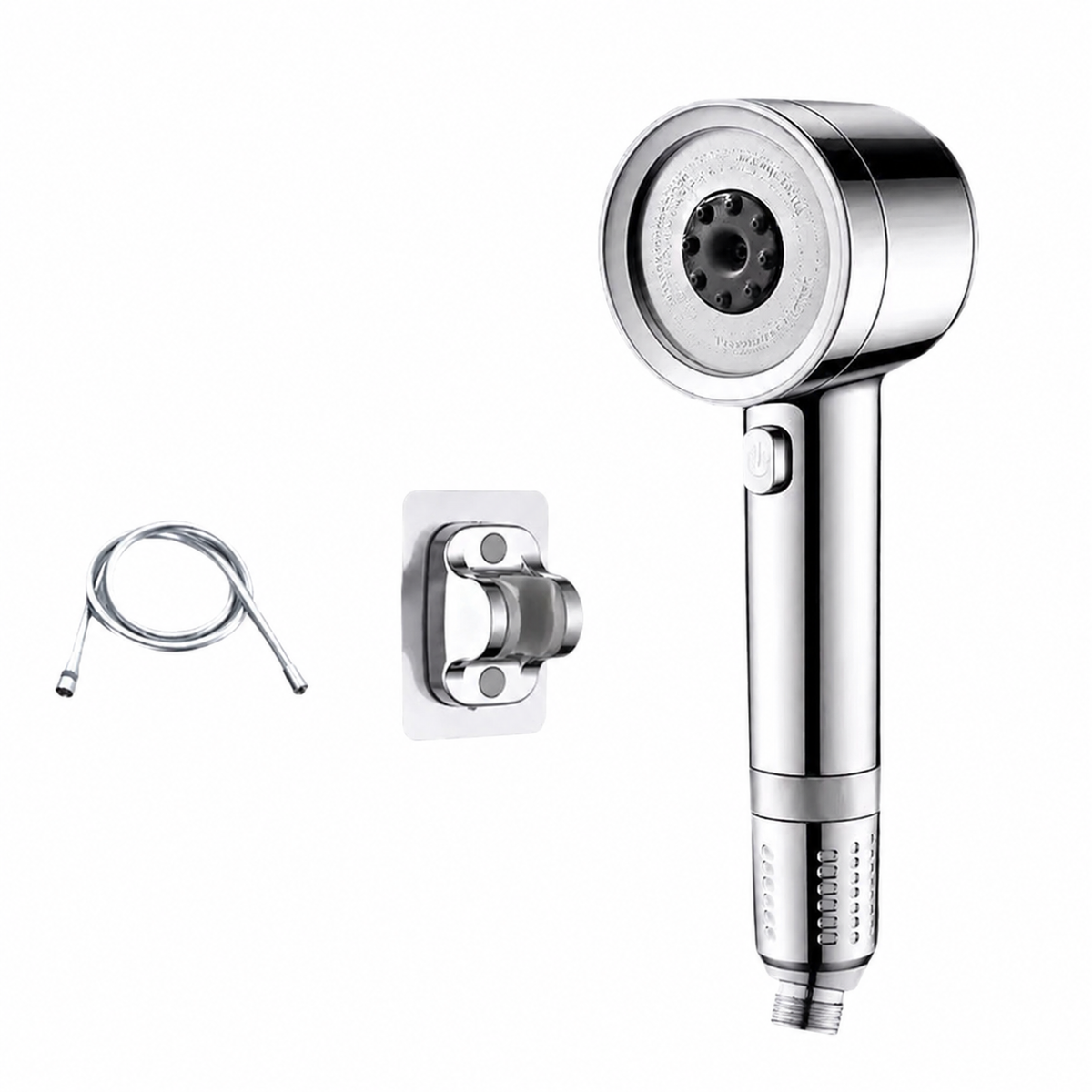 🚿 Filtered High-Pressure Shower Head Set – Stronger Flow, Fresher Shower Experience