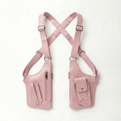 Premium Leather Adjustable Underarm Shoulder Bag for Men & Women