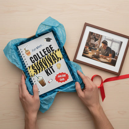 The 'For When...' College Survival Kit - Gift Card Book