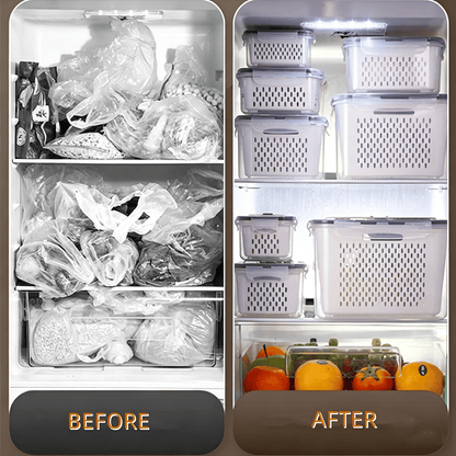 🔥🔥Hot Sale 🍓 Refrigerator Food Storage Containers – Keep Fruits Fresh