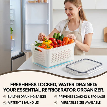 🔥🔥Hot Sale 🍓 Refrigerator Food Storage Containers – Keep Fruits Fresh