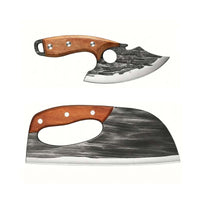 Hand-Forged Kitchen Knife - Knife*1+Splitter*1