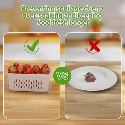 🔥🔥Hot Sale 🍓 Refrigerator Food Storage Containers – Keep Fruits Fresh