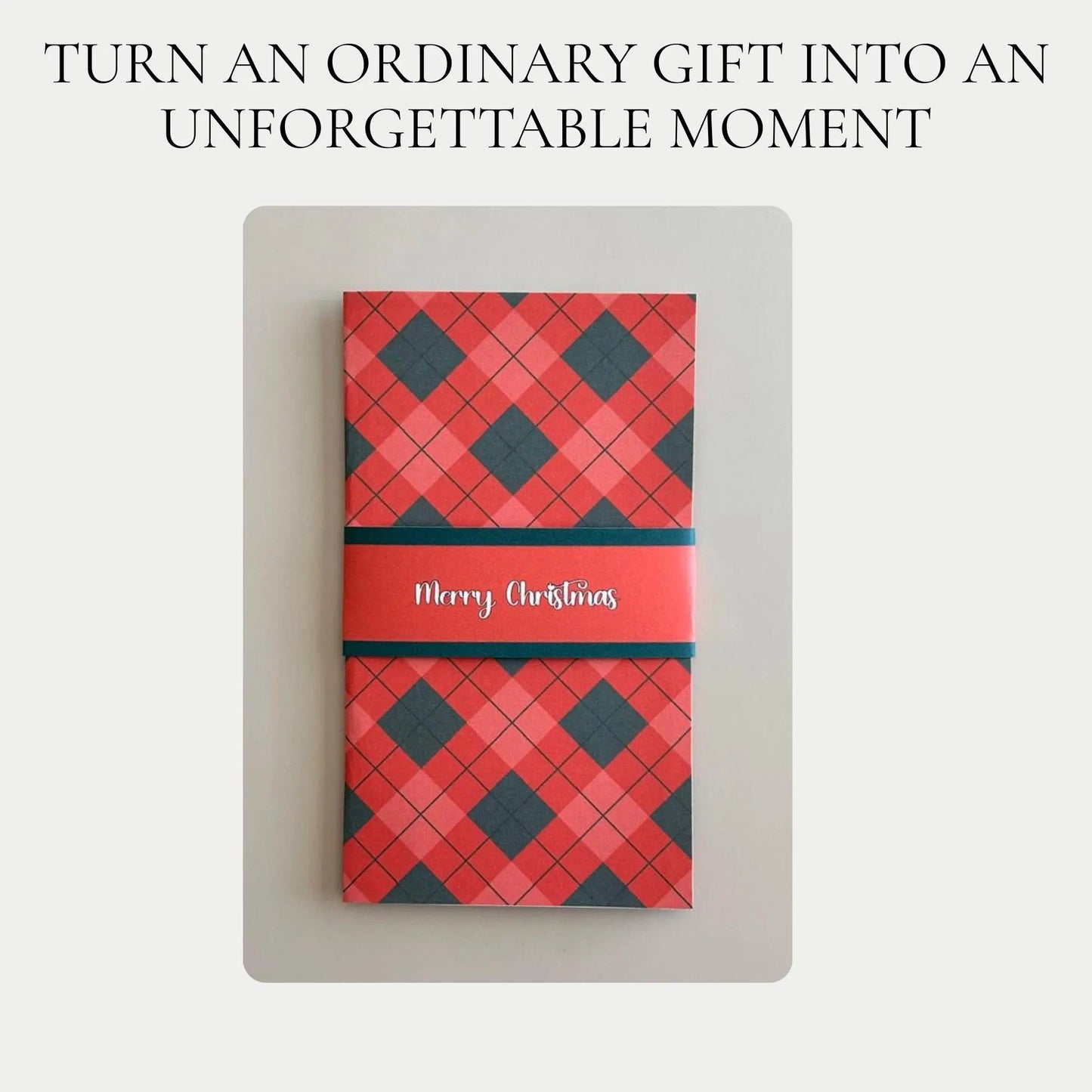 ⏰LAST DAY 50% OFF - 🎅✨Handmade Waterfall Christmas Gift Card Booklet♻️Free PDF Included!