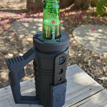 🔥Last Day 50% OFF - 🥤🔥Assault-Style Tactical Koozie with Built-In Bottle Opener – 3 Sizes for Bottles & Cans