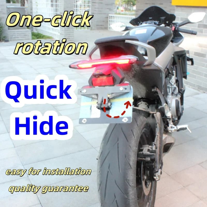 🏍️Electric Motorcycle License Plate Holder