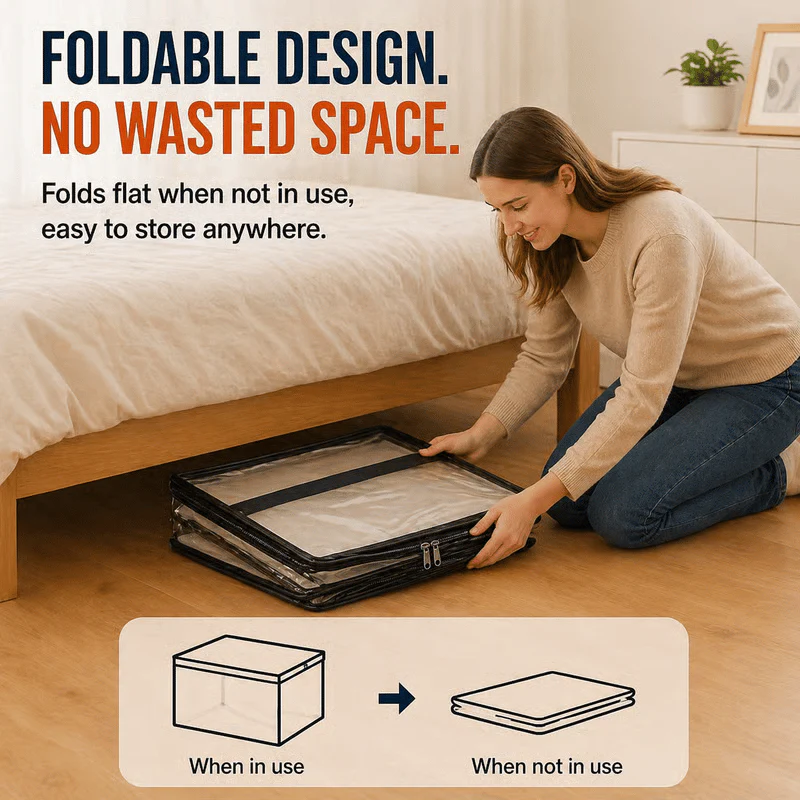 📦️Large Dustproof Storage Box with Handle📦️