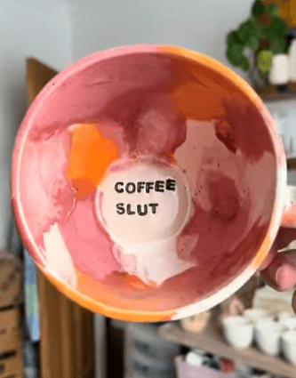 Jumbo Lightning Sweary Mug