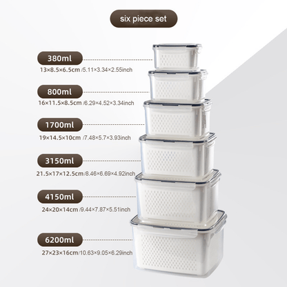 🔥🔥Hot Sale 🍓 Refrigerator Food Storage Containers – Keep Fruits Fresh