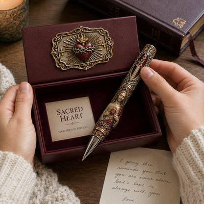 🔥 LAST DAY 49% OFF – ✝️ Sacred Legacy Faith-Inspired Keepsake Pen Collection | 6 Devotional Designs for Prayer Journaling, Bible Study & Meaningful Christian Gifts 🖊️✨