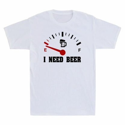 I Need Beer Drinking Lover Funny Men's T-Shirt