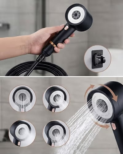 How to Use Your Filtered High-Pressure Shower Head Set