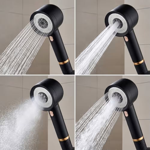 4 Spray Modes for Relaxing, Rinsing, Cleaning, and Daily Bathing