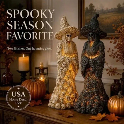 🎃Early Halloween Promotion🏆Skeleton Witch Ornament