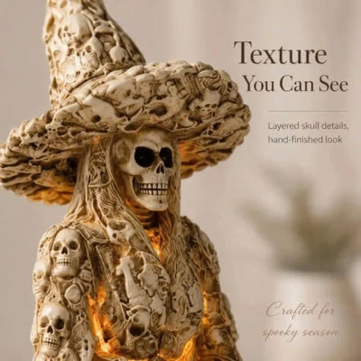 🎃Early Halloween Promotion🏆Skeleton Witch Ornament