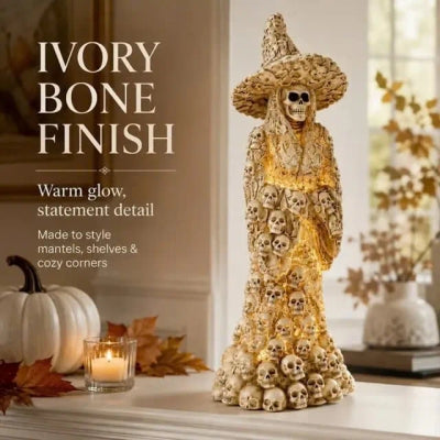 🎃Early Halloween Promotion🏆Skeleton Witch Ornament