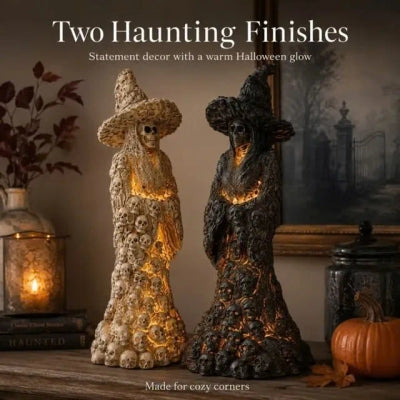 🎃Early Halloween Promotion🏆Skeleton Witch Ornament