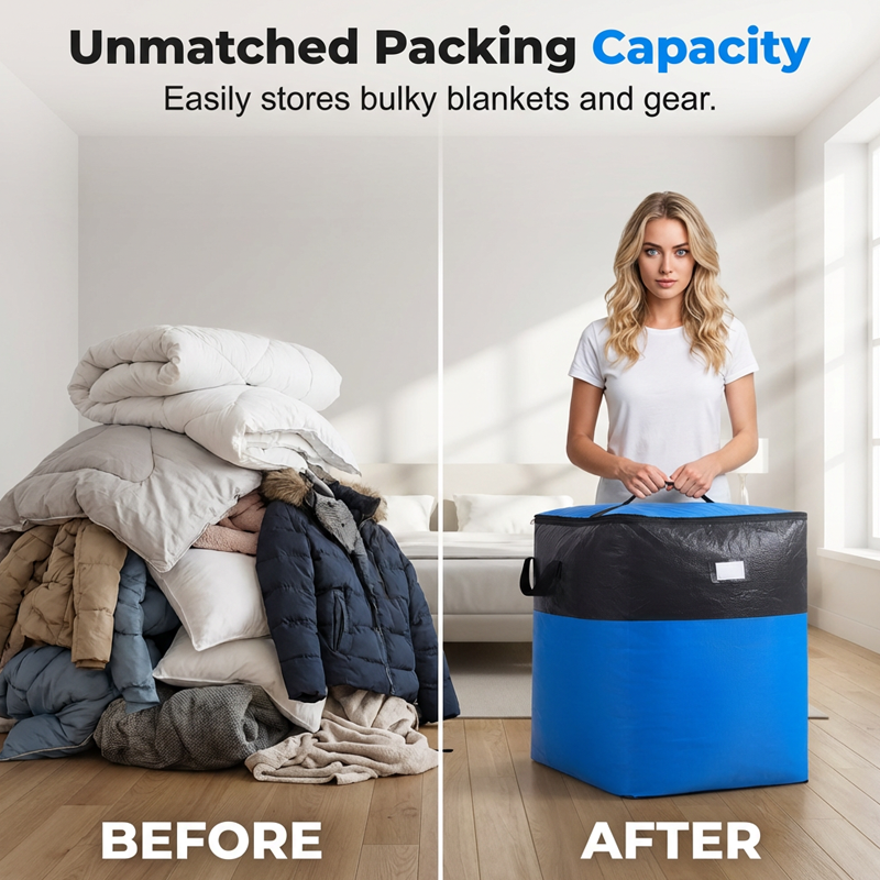 📦 50% OFF NOW! 🧳Collapsible Storage and Moving Bag