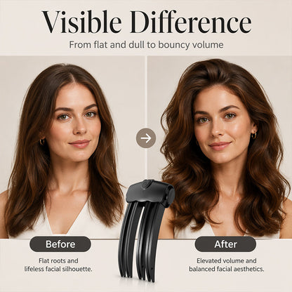🎉 Over 48,000 Sold 💇 Cordless Heated Root Volumizing Hair Clip – Portable Styling Tool for Fine, Straight Hair